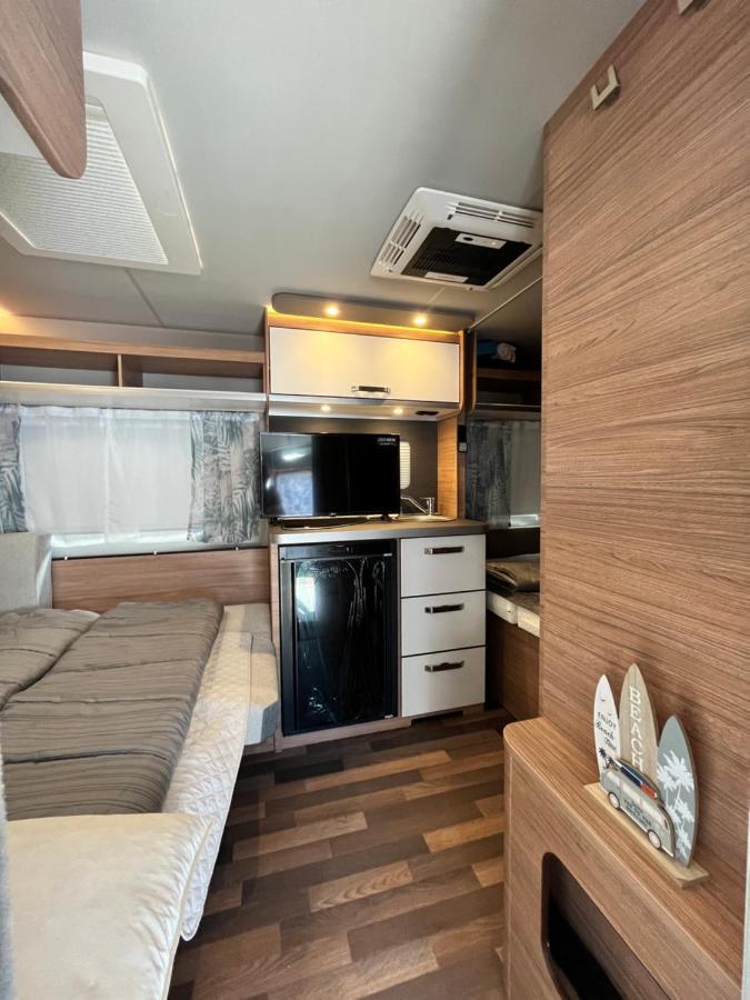 Dalmacia Mobile Homes And Caravans At The Beach Privlaka  Bagian luar foto
